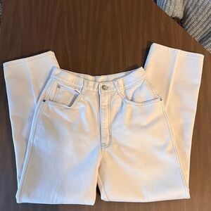 Vintage Gitano high rise Mom jeans white size 10